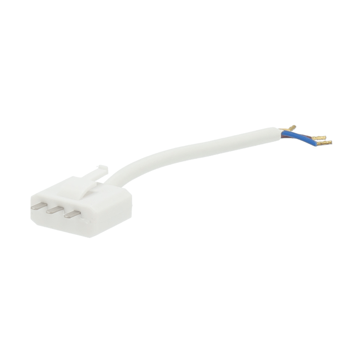 Connecteur de plafond DCL avec mise à la terre, 15 cm - Blanc - Scandi Essentials