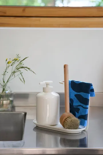 Daily lavette avec motif - Bleu, lot de 3 - Scandi Essentials