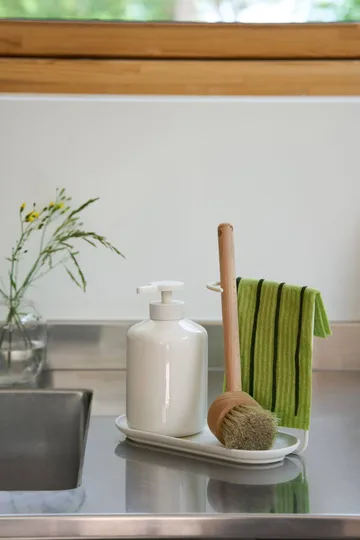 Daily lavette avec motif - Vert, lot de 3 - Scandi Essentials