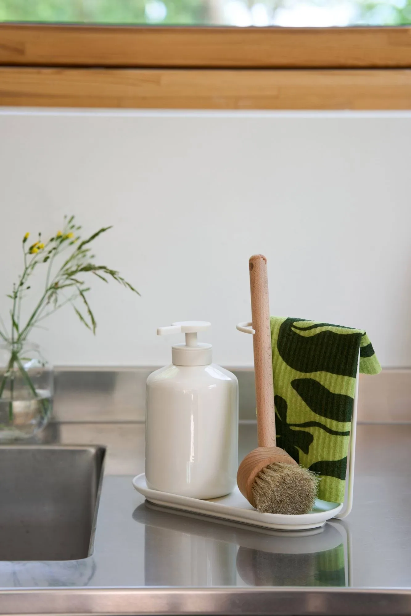 Daily lavette avec motif, Vert, lot de 3 Scandi Essentials