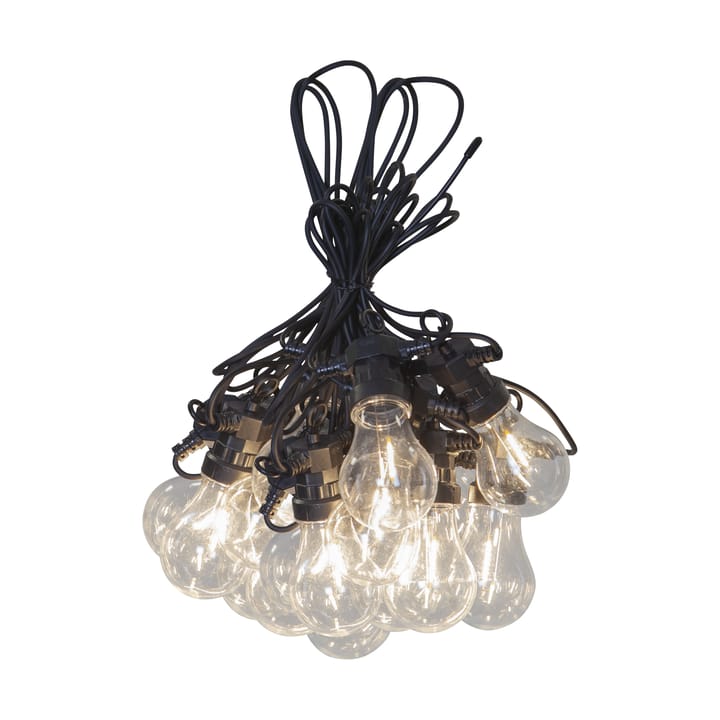 Guirlande lumineuse noire Wisp, 855 cm, 20 bougies Scandi Essentials