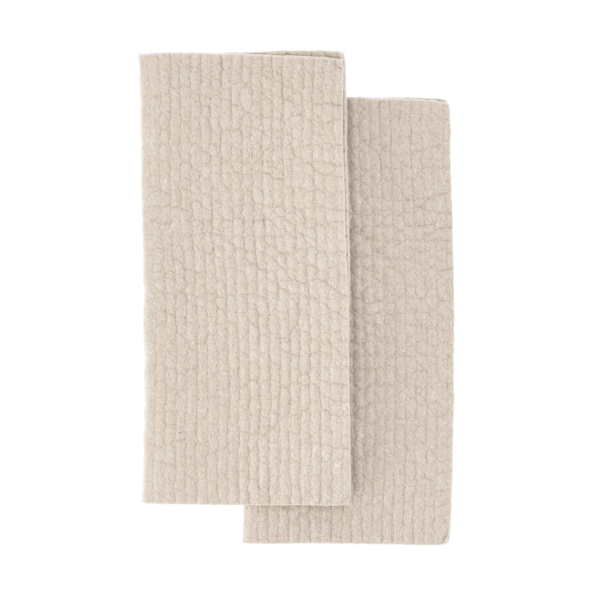 Rinse chiffonette, Beige, lot de 2 Scandi Essentials