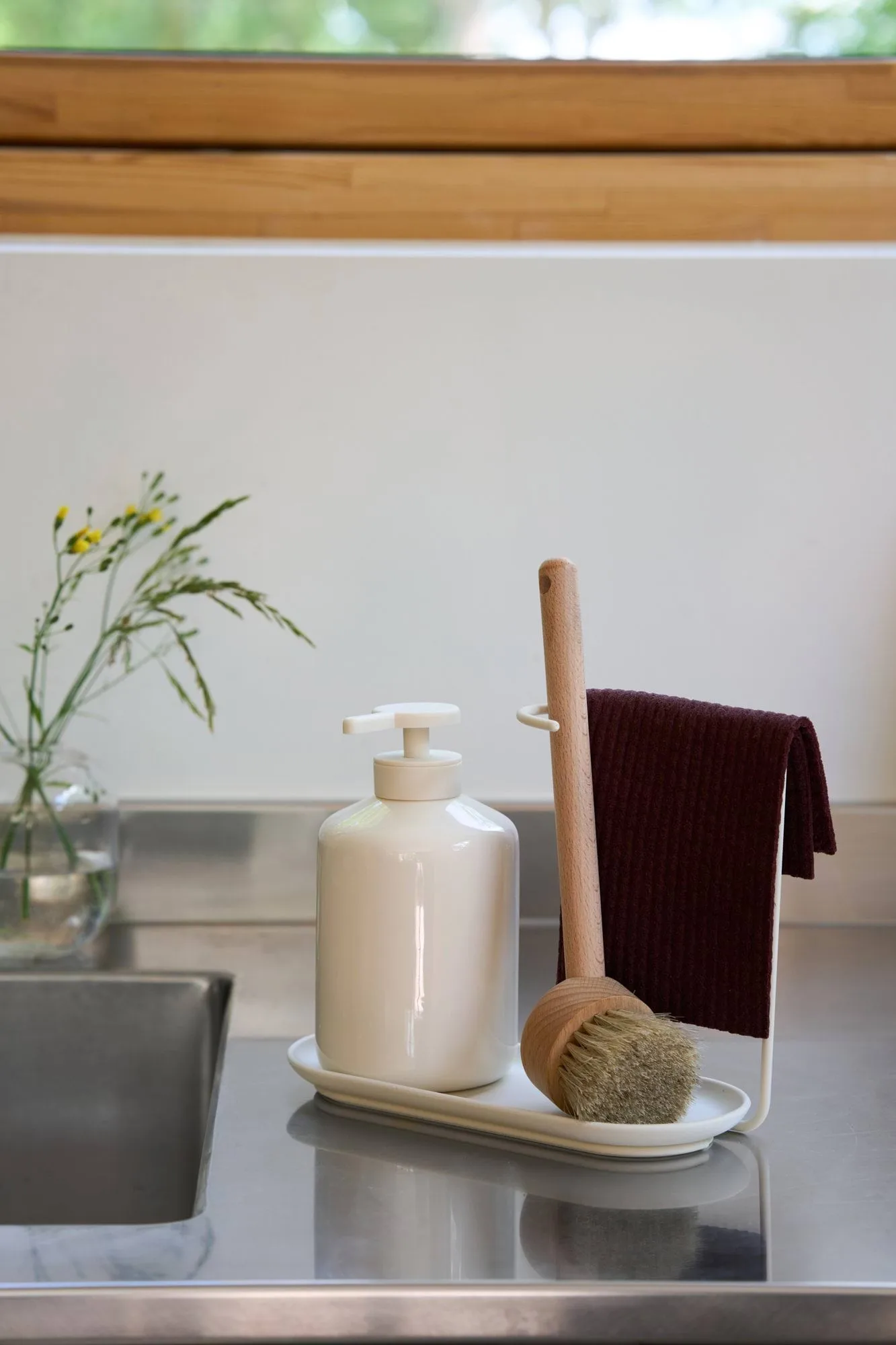 Rinse chiffonette, Burgundy, lot de 2 Scandi Essentials