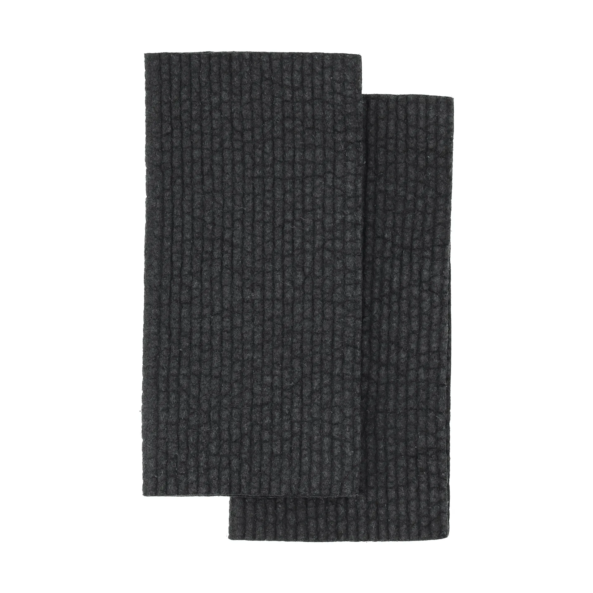 Rinse chiffonette, Noir, lot de 2 Scandi Essentials