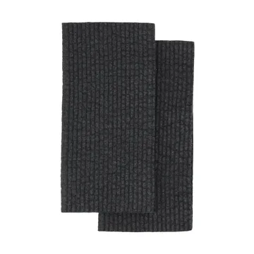 Rinse chiffonette - Noir, lot de 2 - Scandi Essentials