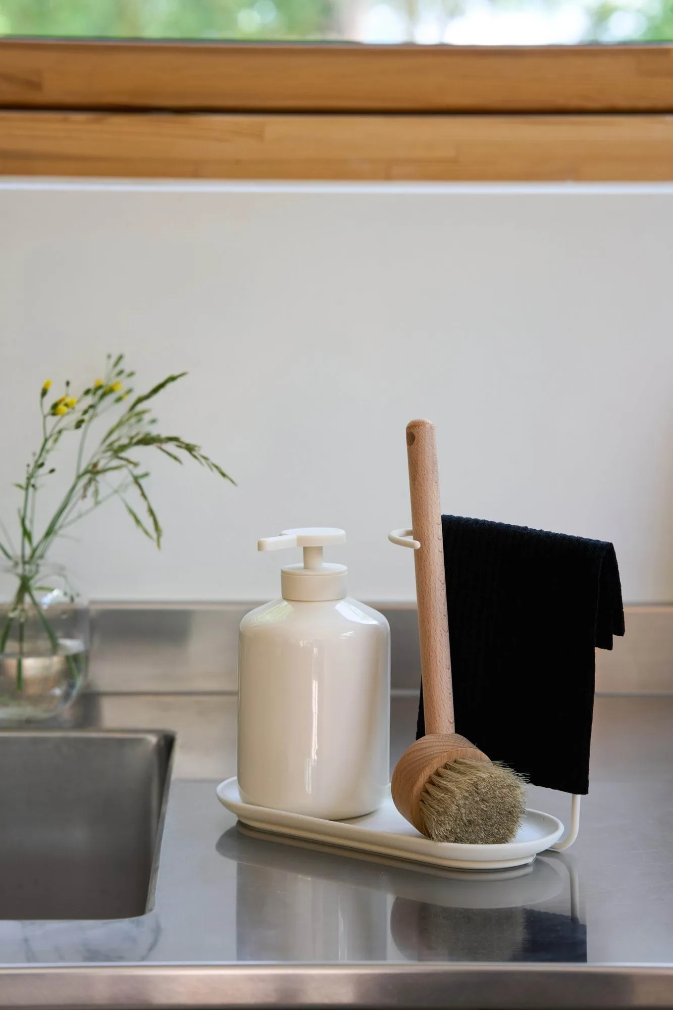 Rinse chiffonette, Noir, lot de 2 Scandi Essentials
