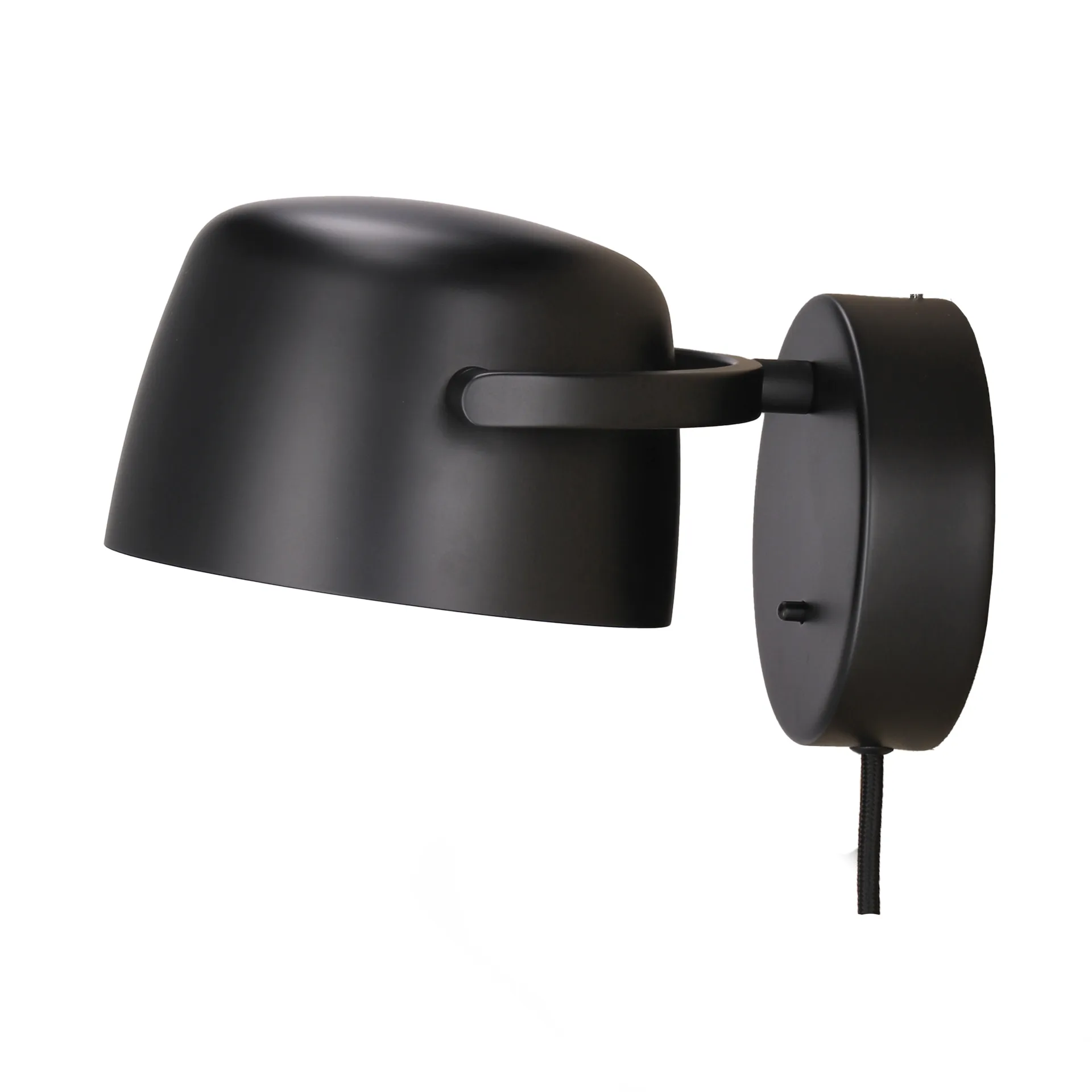 Applique murale Halo Ø16 cm, Black Scandi Living