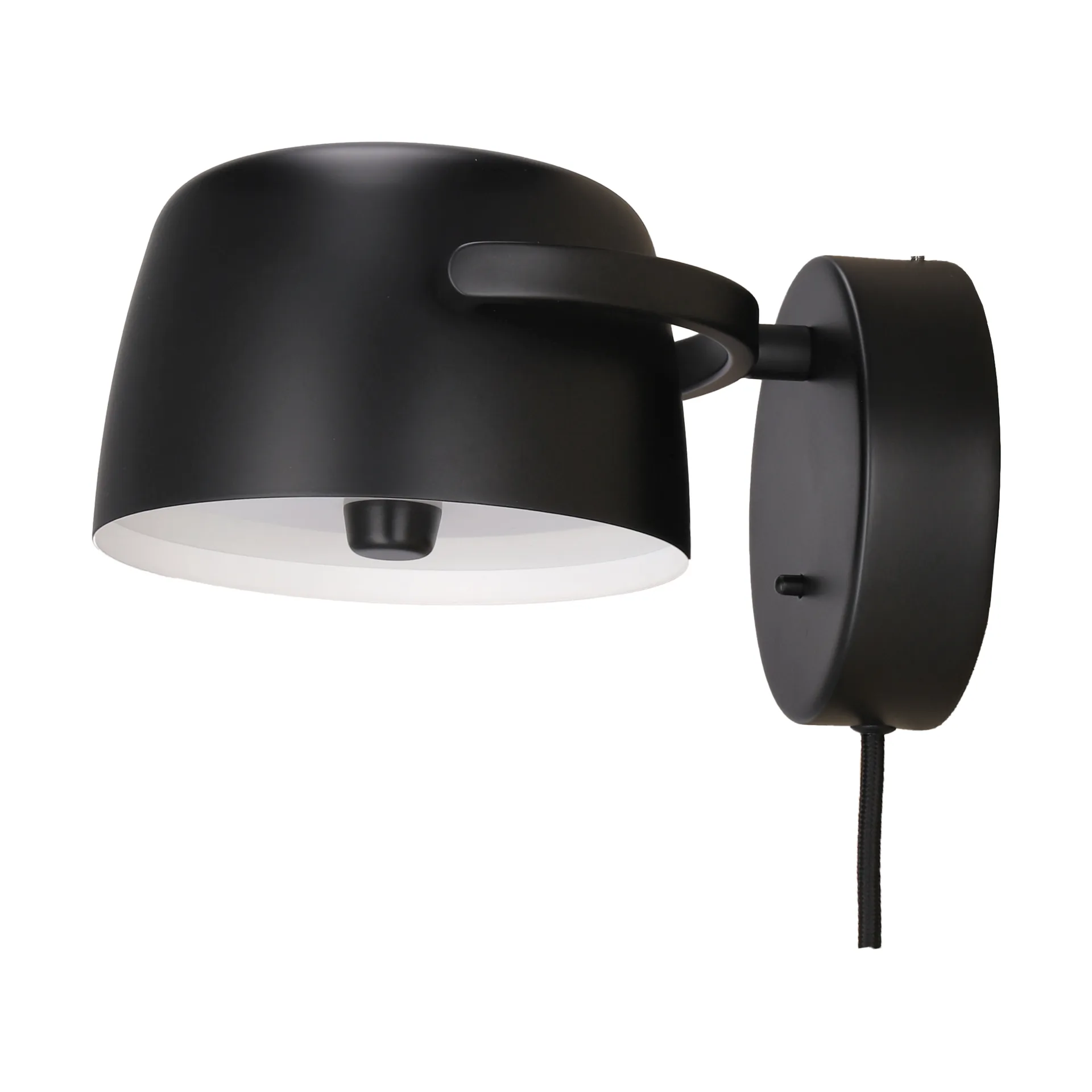 Applique murale Halo Ø16 cm, Black Scandi Living