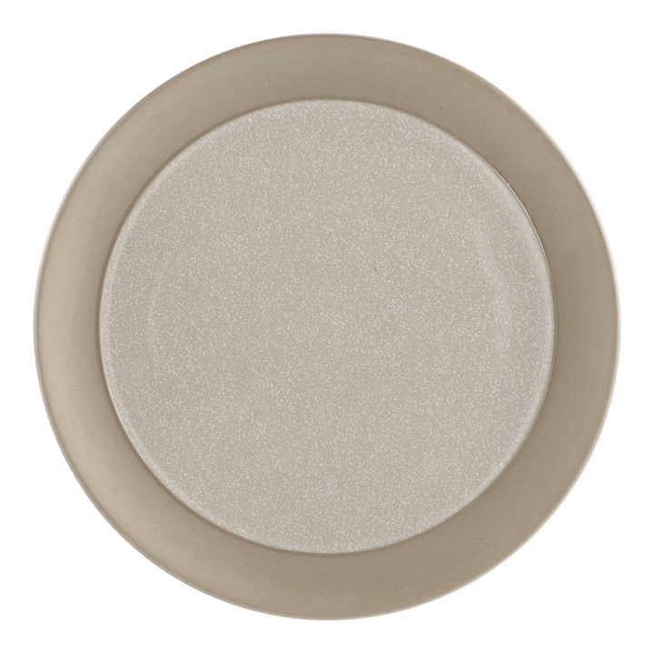 Assiette à dessert Fossil Ø21 cm - Beige - Scandi Living