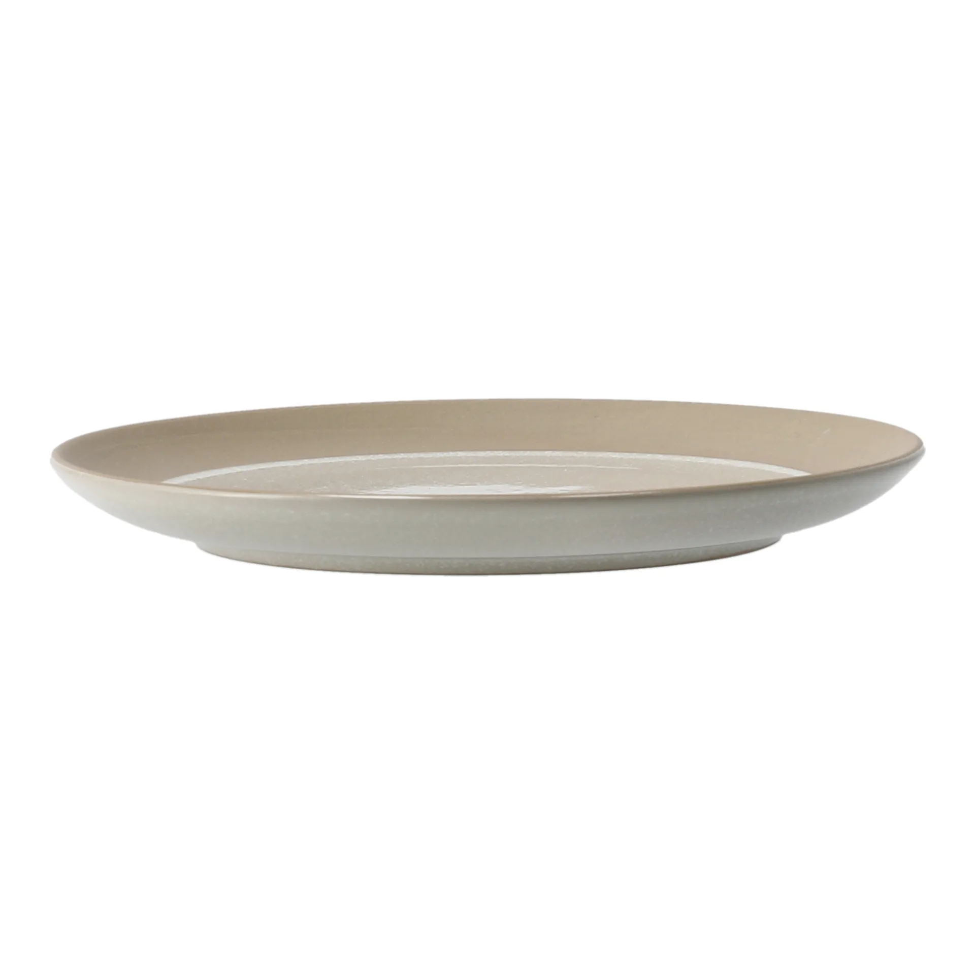 Assiette à dessert Fossil Ø21 cm, Beige Scandi Living
