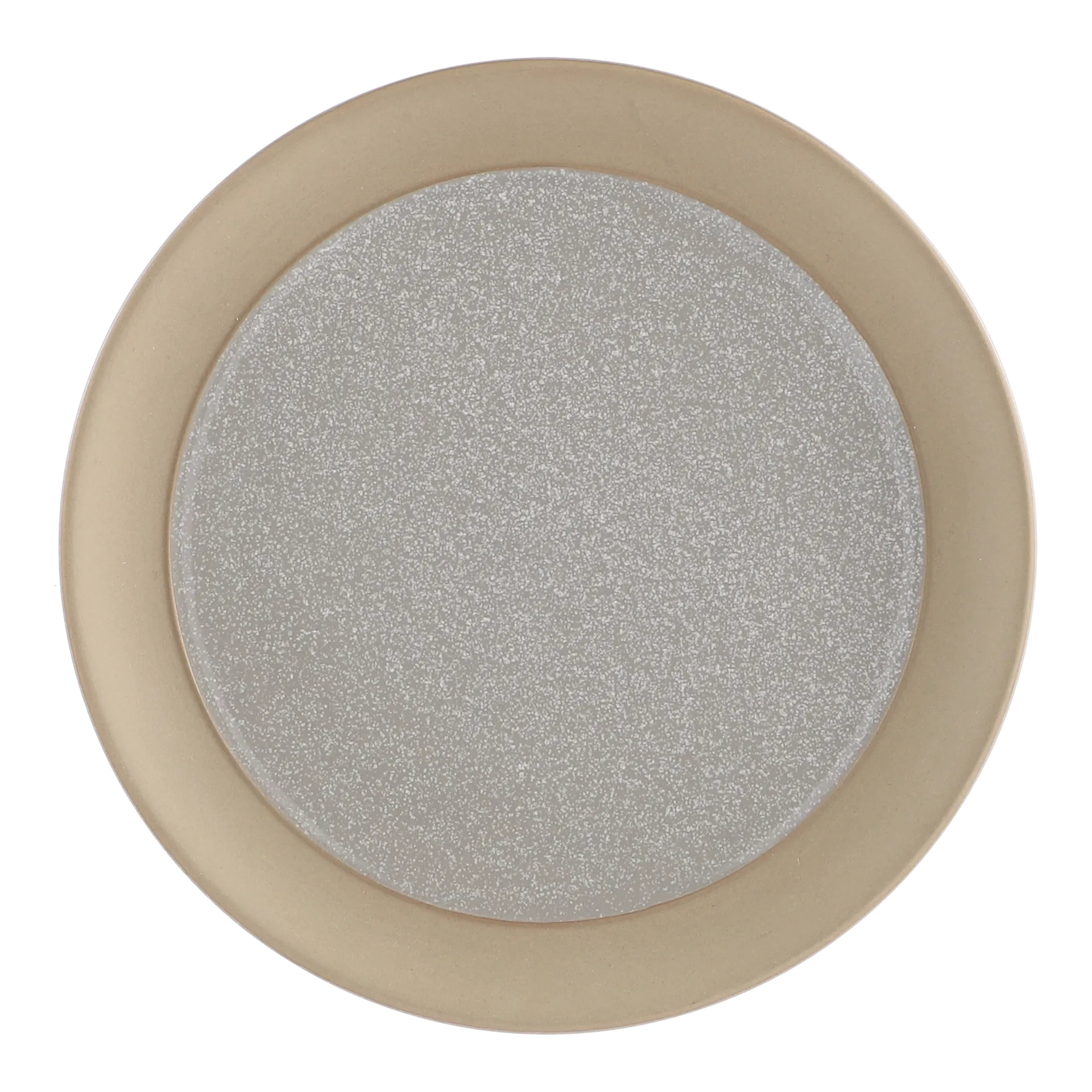 Assiette à dessert Fossil Ø21 cm, Gris Scandi Living