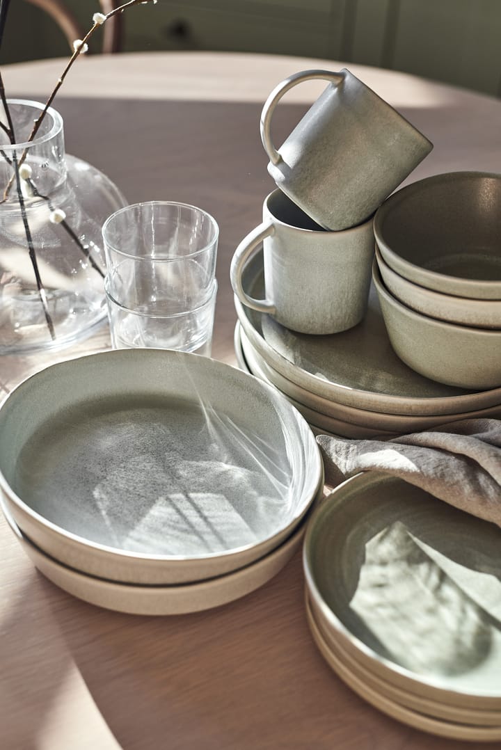 Assiette à pâtes Sandsbro Ø23 cm - Gris clair - Scandi Living