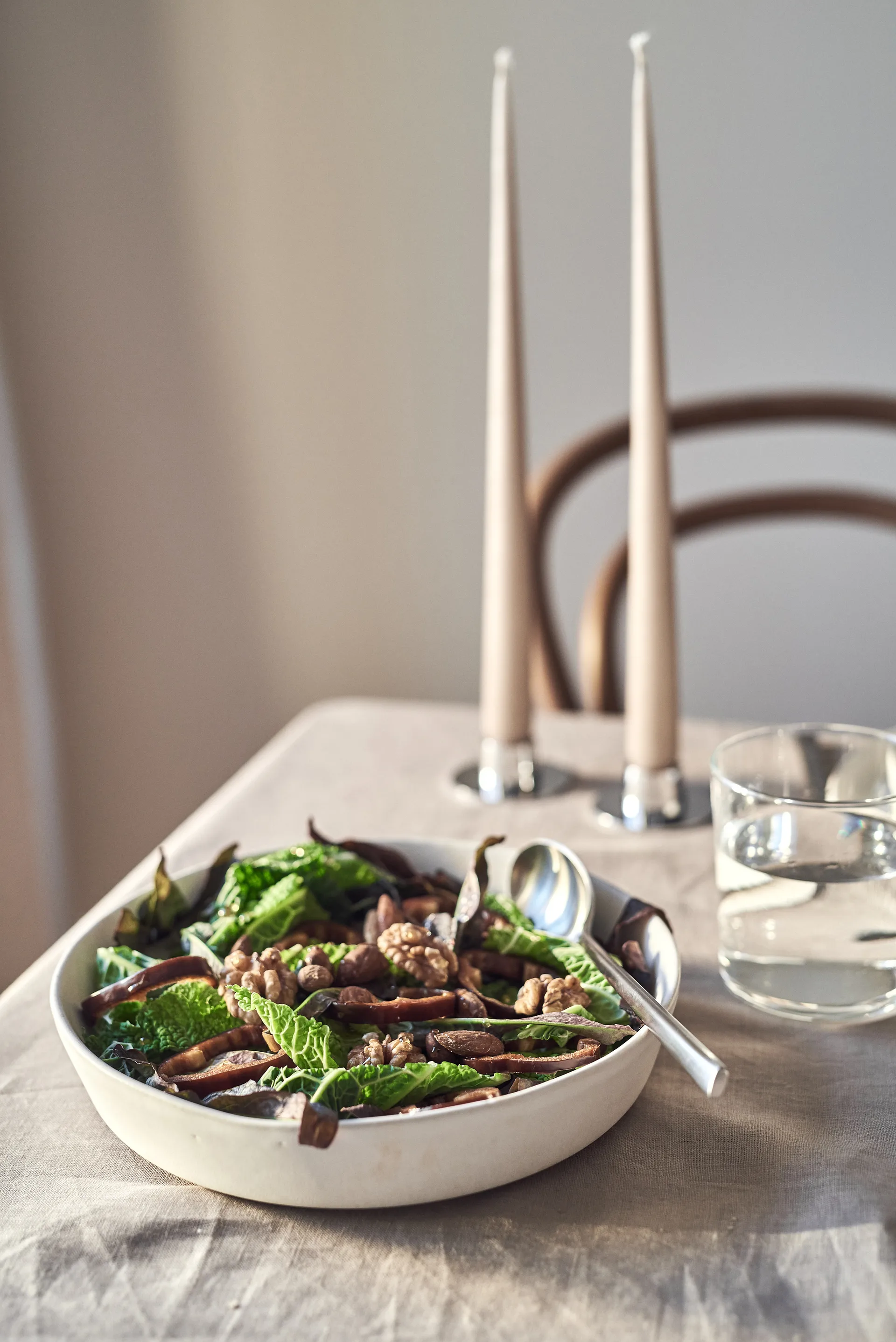 Assiette à pâtes Sandsbro, Blanc cassé, Ø23 cm Scandi Living