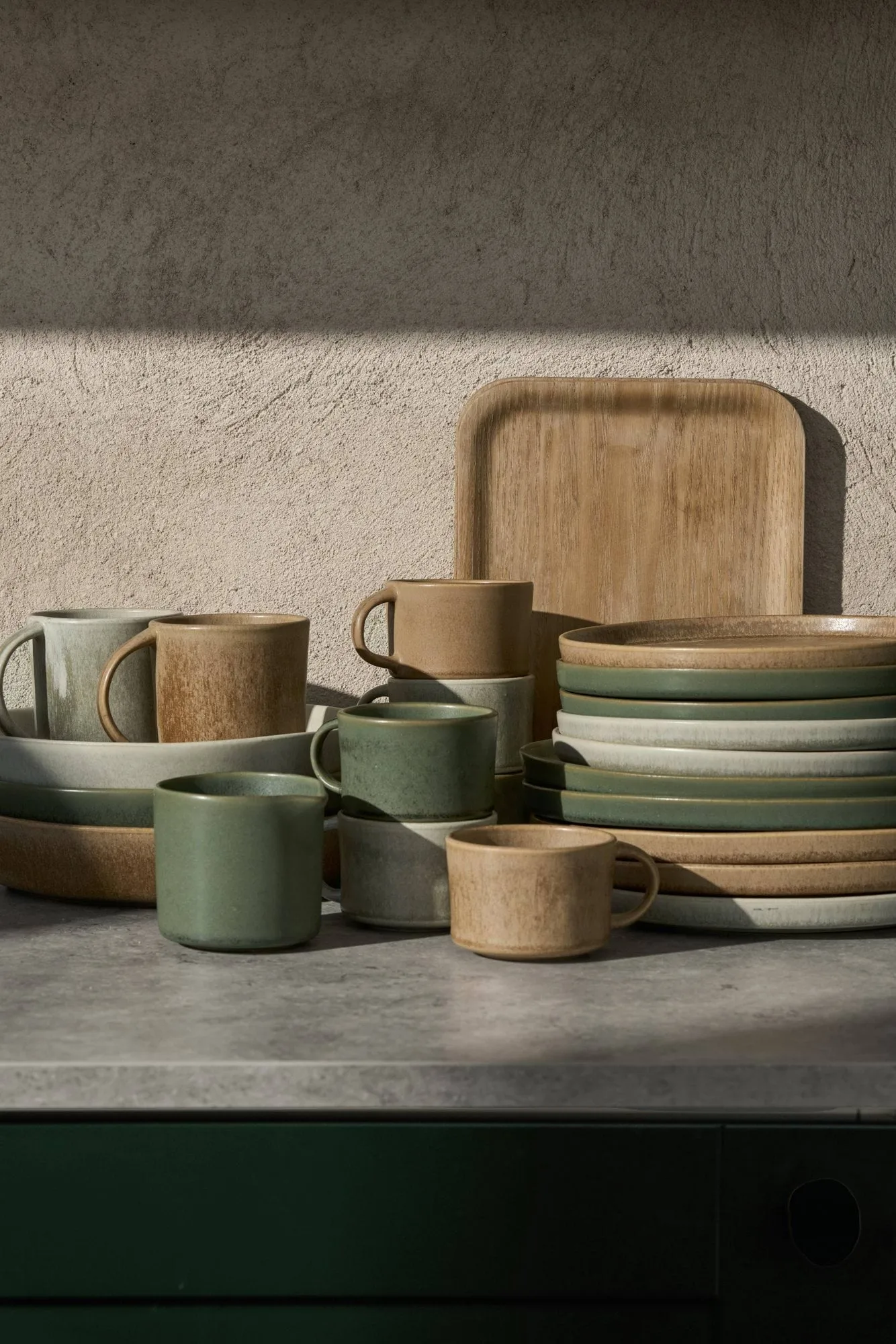 Assiette Clay, Vert, Ø26 cm Scandi Living