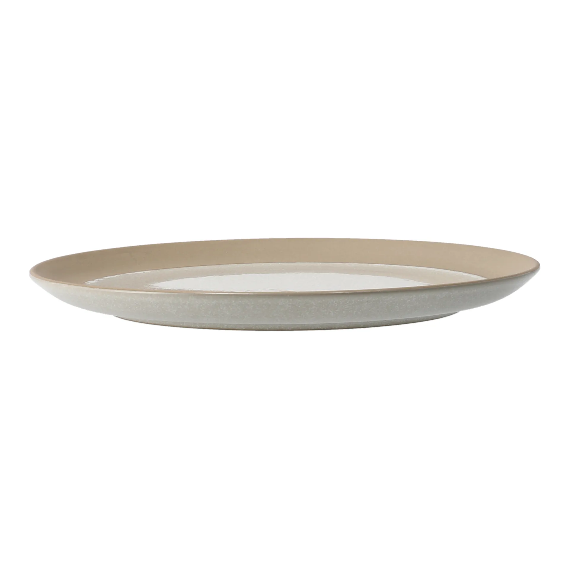 Assiette Fossil Ø26 cm, Beige Scandi Living