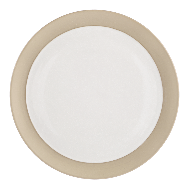 Assiette Fossil Ø26 cm - Blanc - Scandi Living