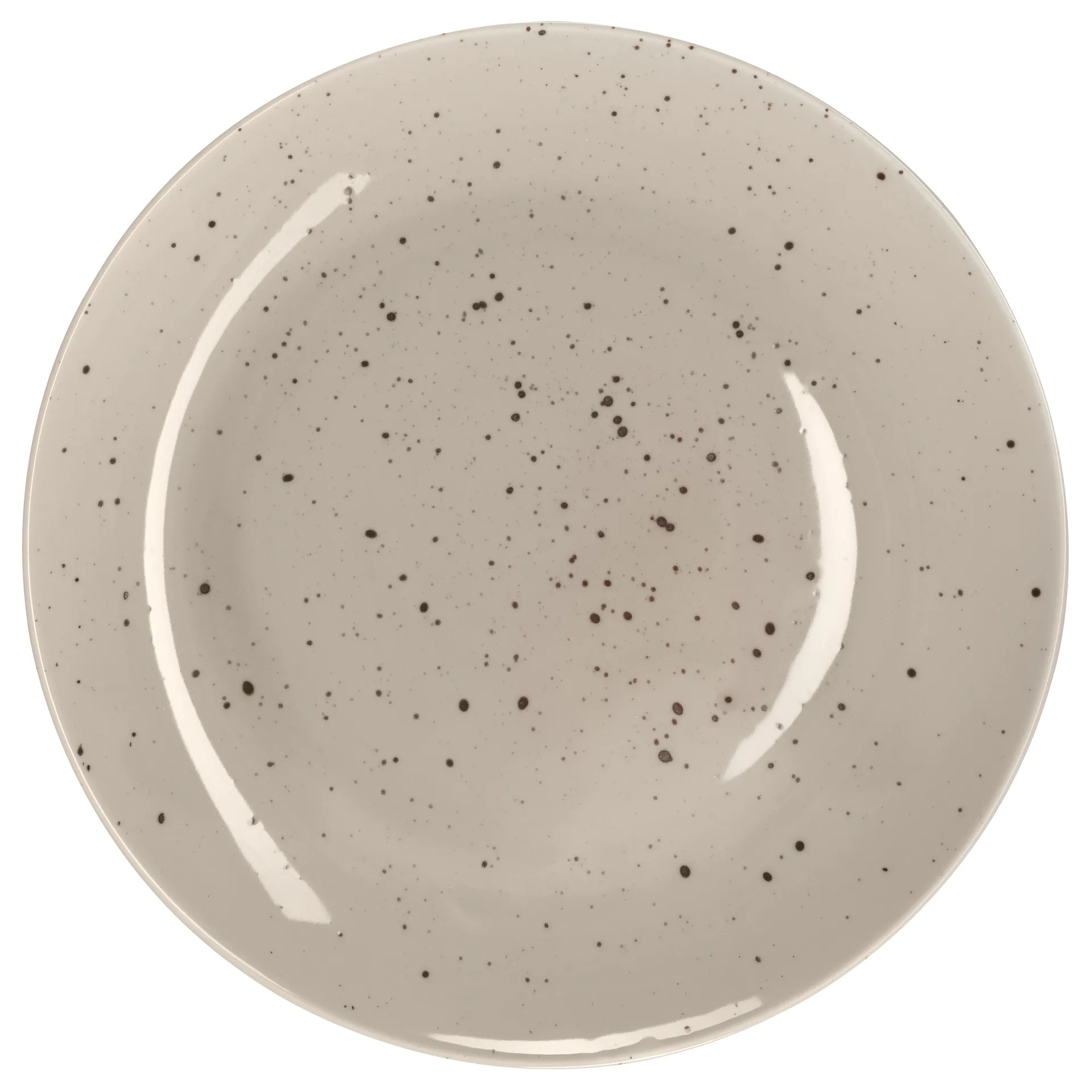 Assiette Freckle Ø26 cm, Beige Scandi Living