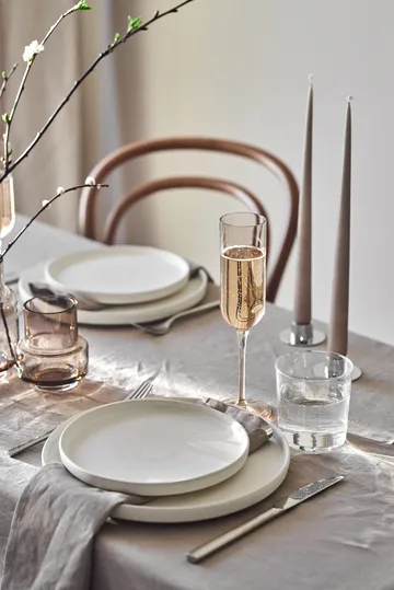 Assiette Sandsbro - Blanc cassé, Ø26 cm - Scandi Living