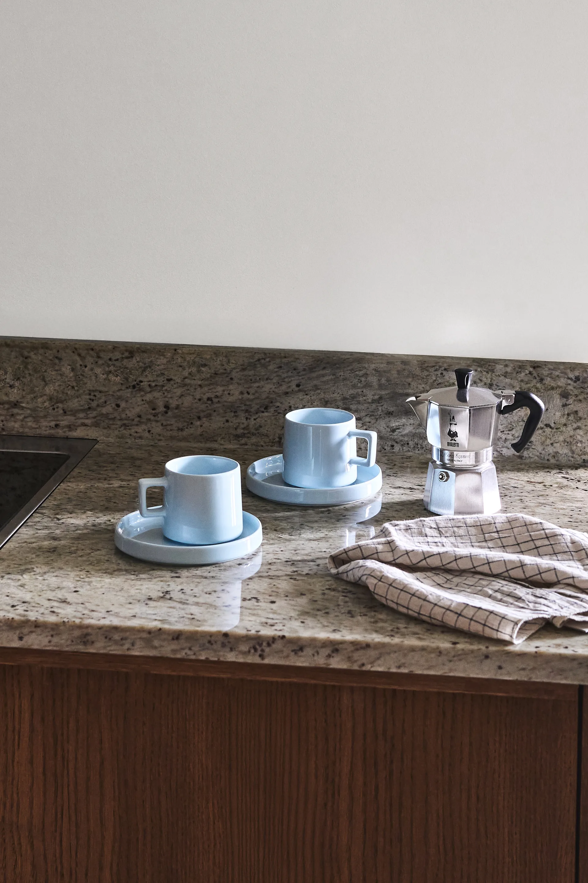 Assiette Taper 14 cm, Bleu clair Scandi Living