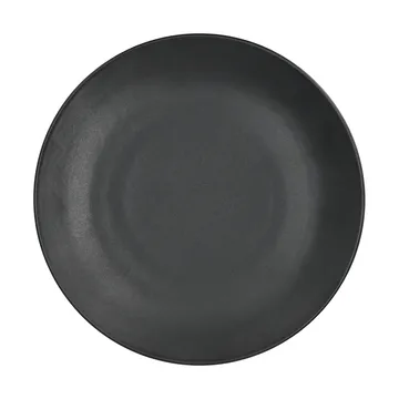 Assiette Terra - Noir en grès, Ø26,5 cm - Scandi Living