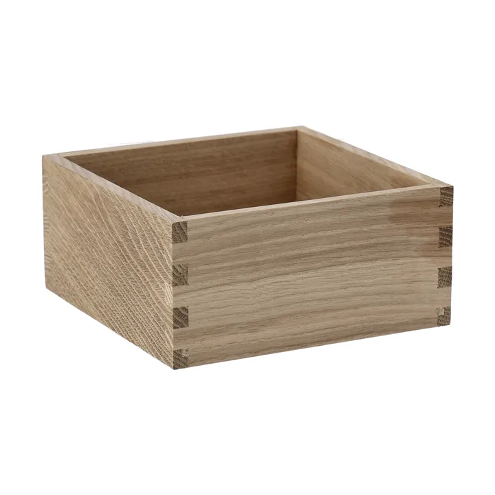 Boîte de rangement Carve 15 cm - Chêne - Scandi Living