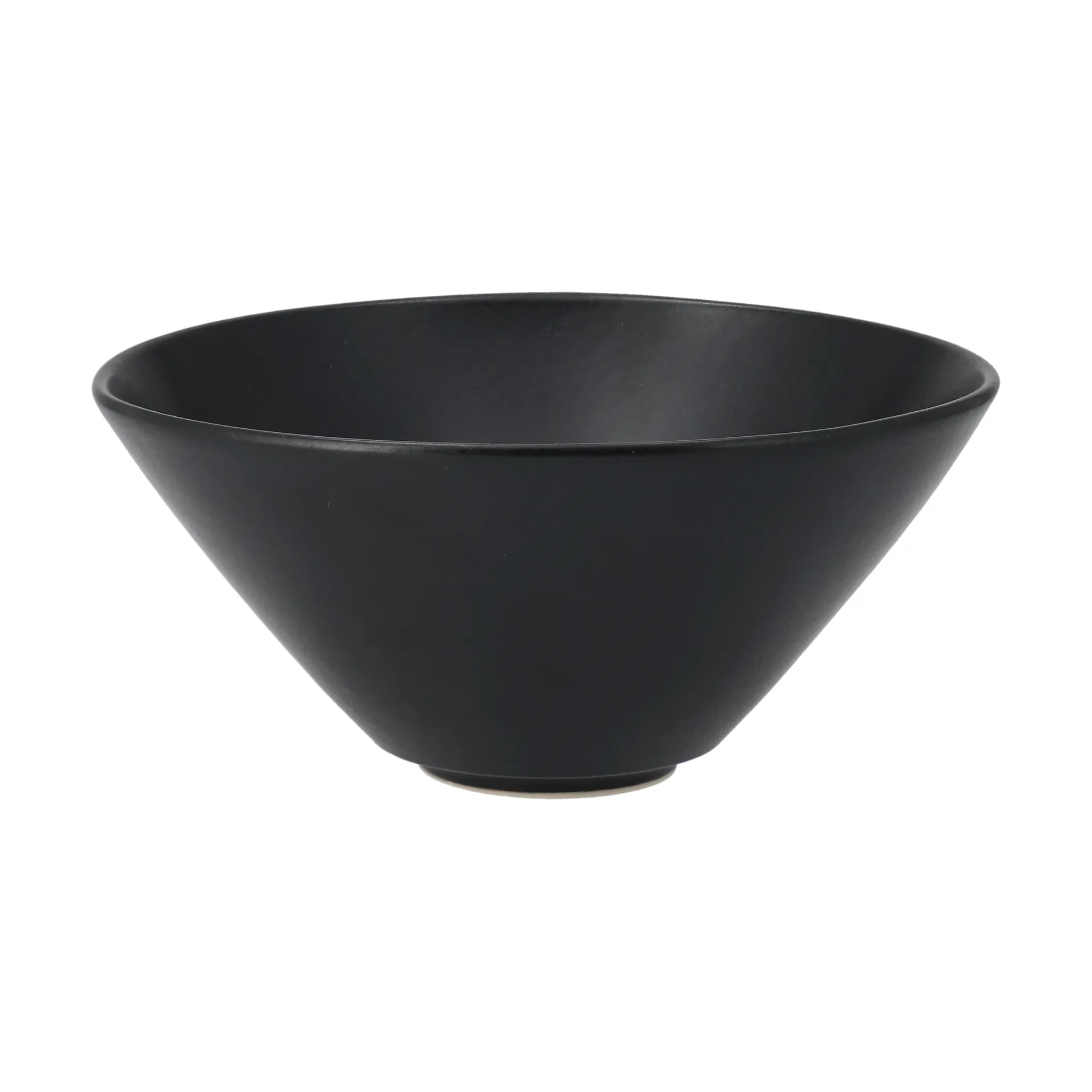 Bol à ramen Terra, Noir en grès, Ø20 cm Scandi Living