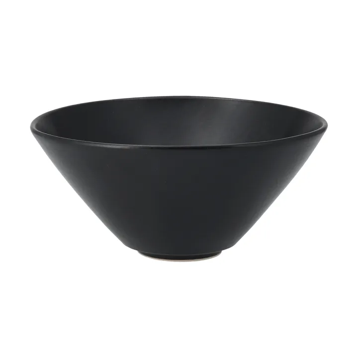 Bol à ramen Terra - Noir en grès, Ø20 cm - Scandi Living