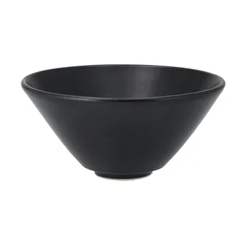 Bol à soupe Terra - Noir en grès, Ø16 cm - Scandi Living