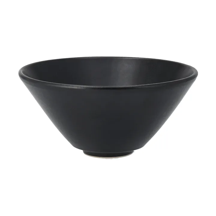 Bol à soupe Terra - Noir en grès, Ø16 cm - Scandi Living
