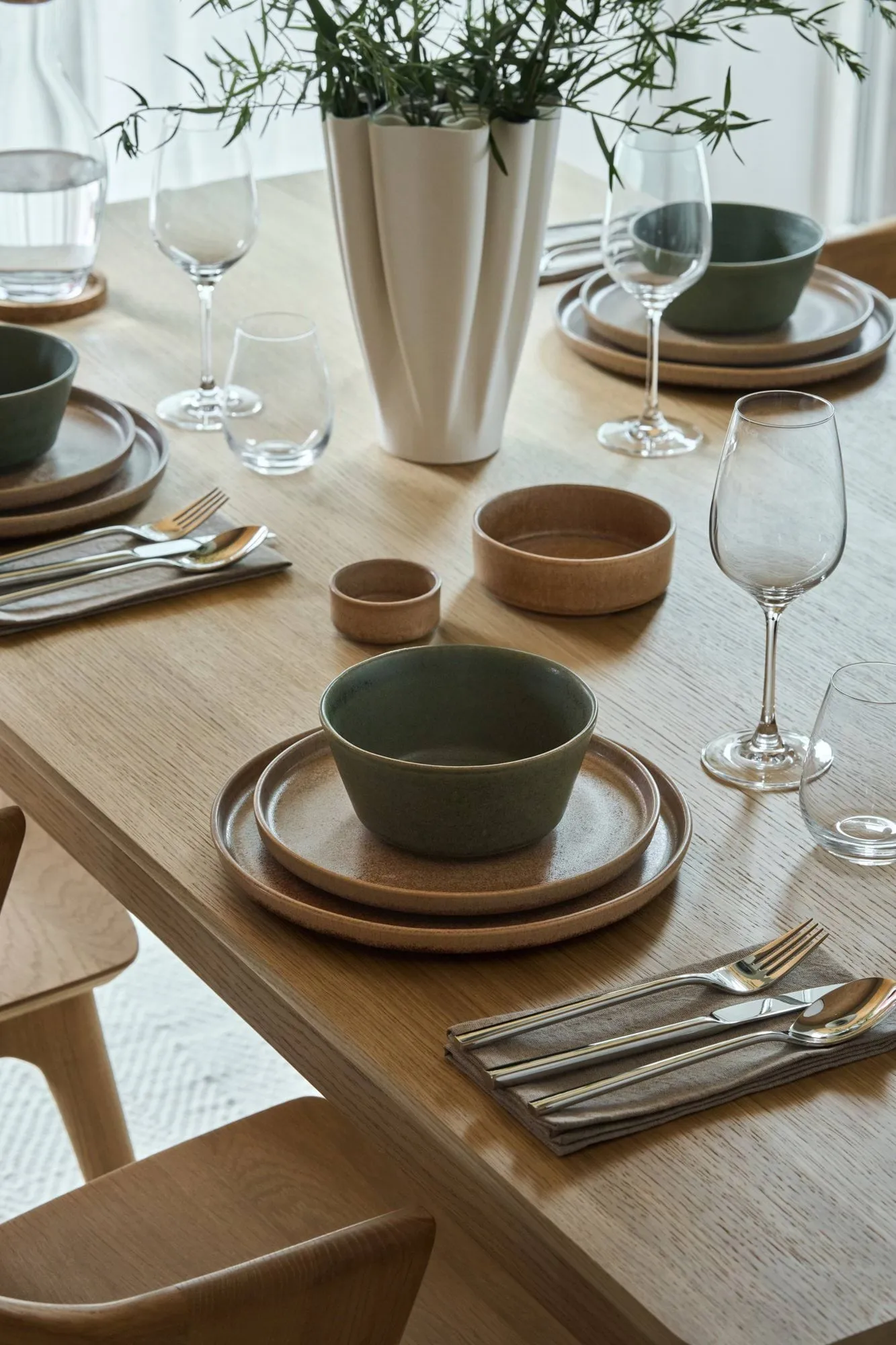 Bol Clay, Marron, Ø7 cm Scandi Living