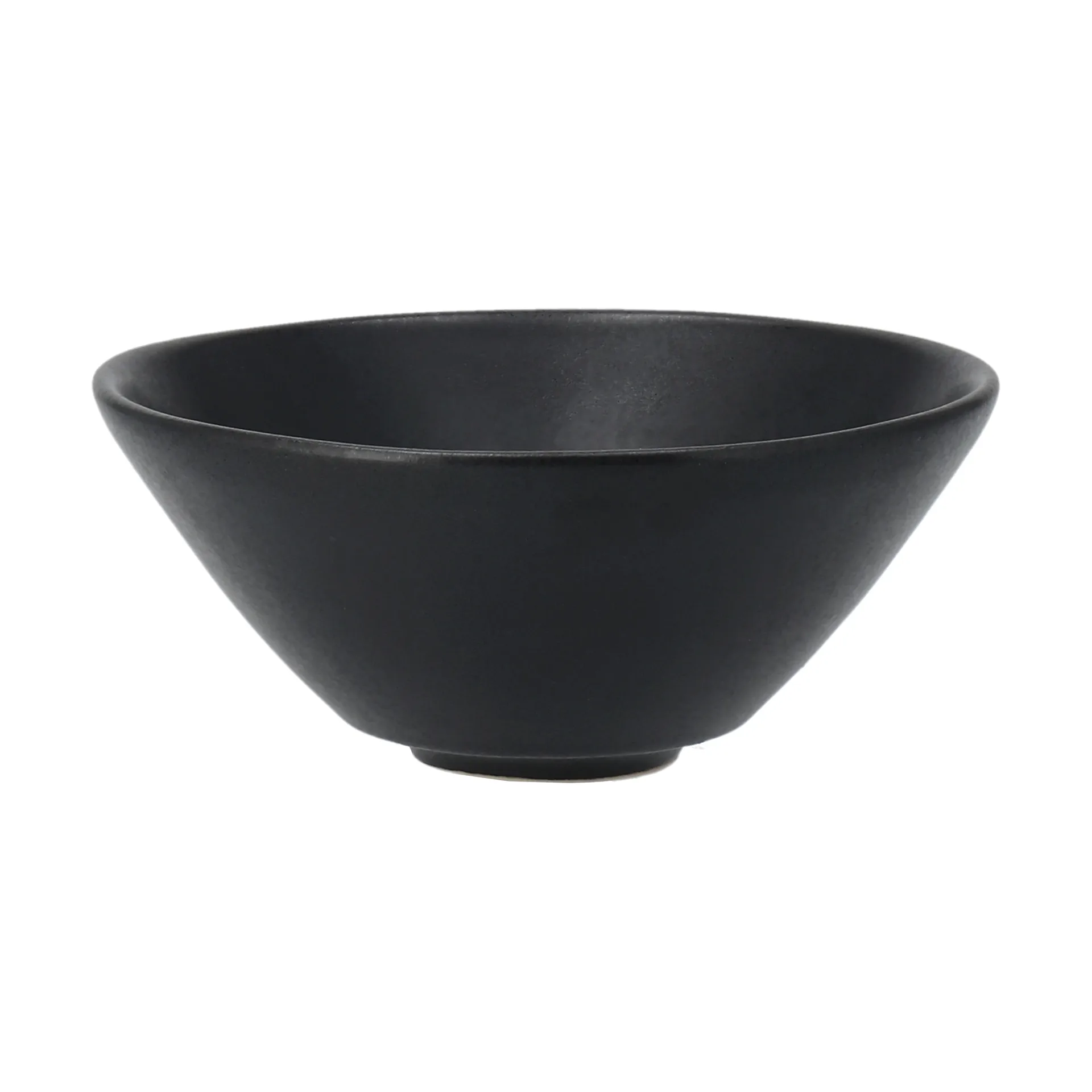 Bol de service Terra, Noir en grès, Ø9,5 cm Scandi Living