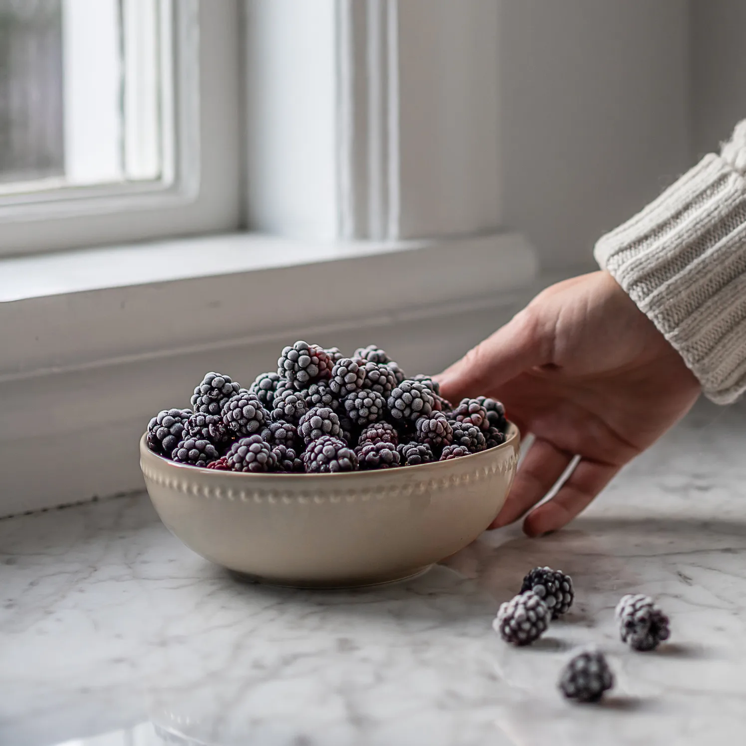 Bol Dots 60cl Lot de 4, Beige Scandi Living