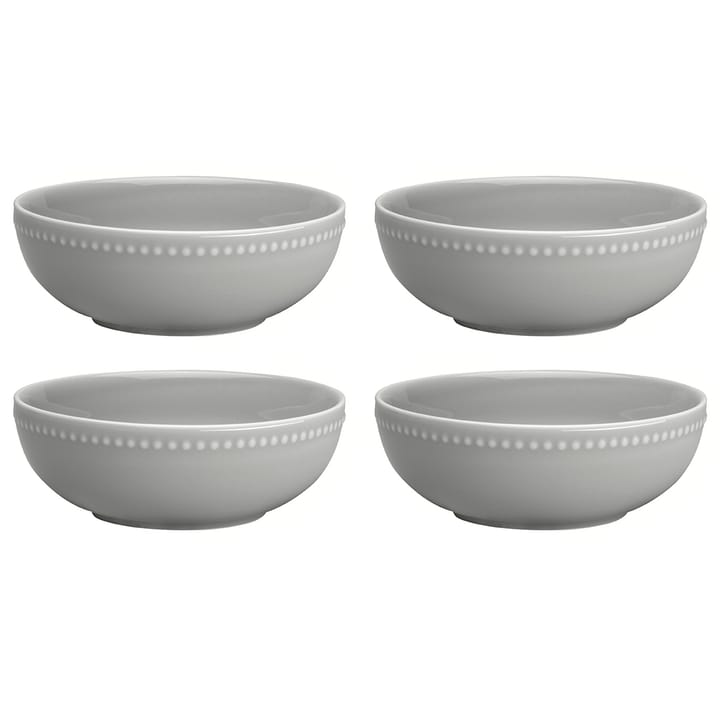 Bol Dots 60cl Lot de 4 - gris - Scandi Living