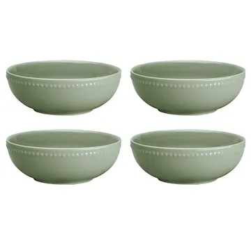 Bol Dots 60cl Lot de 4 - Vert - Scandi Living