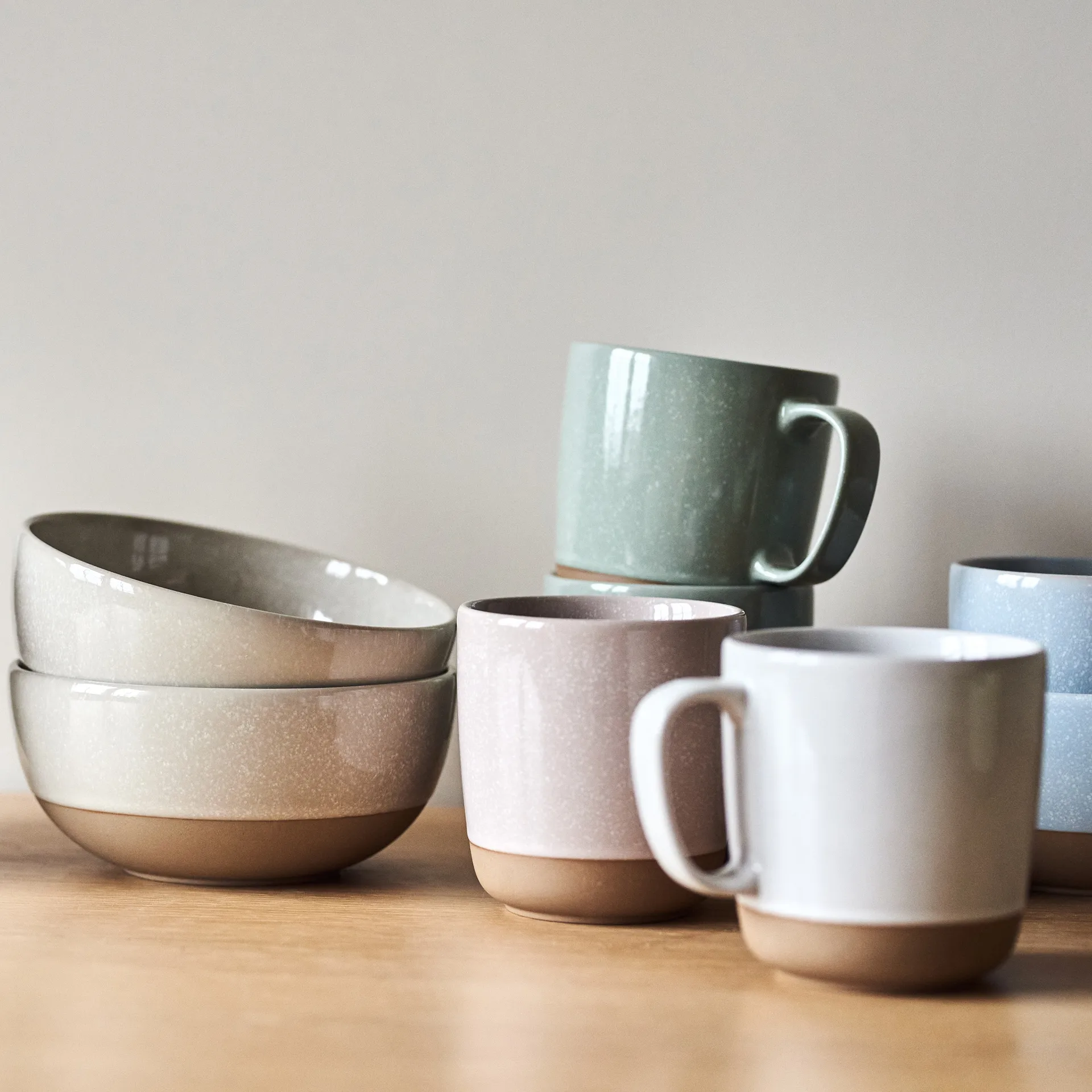 Bol Fossil 60 cl, Beige Scandi Living