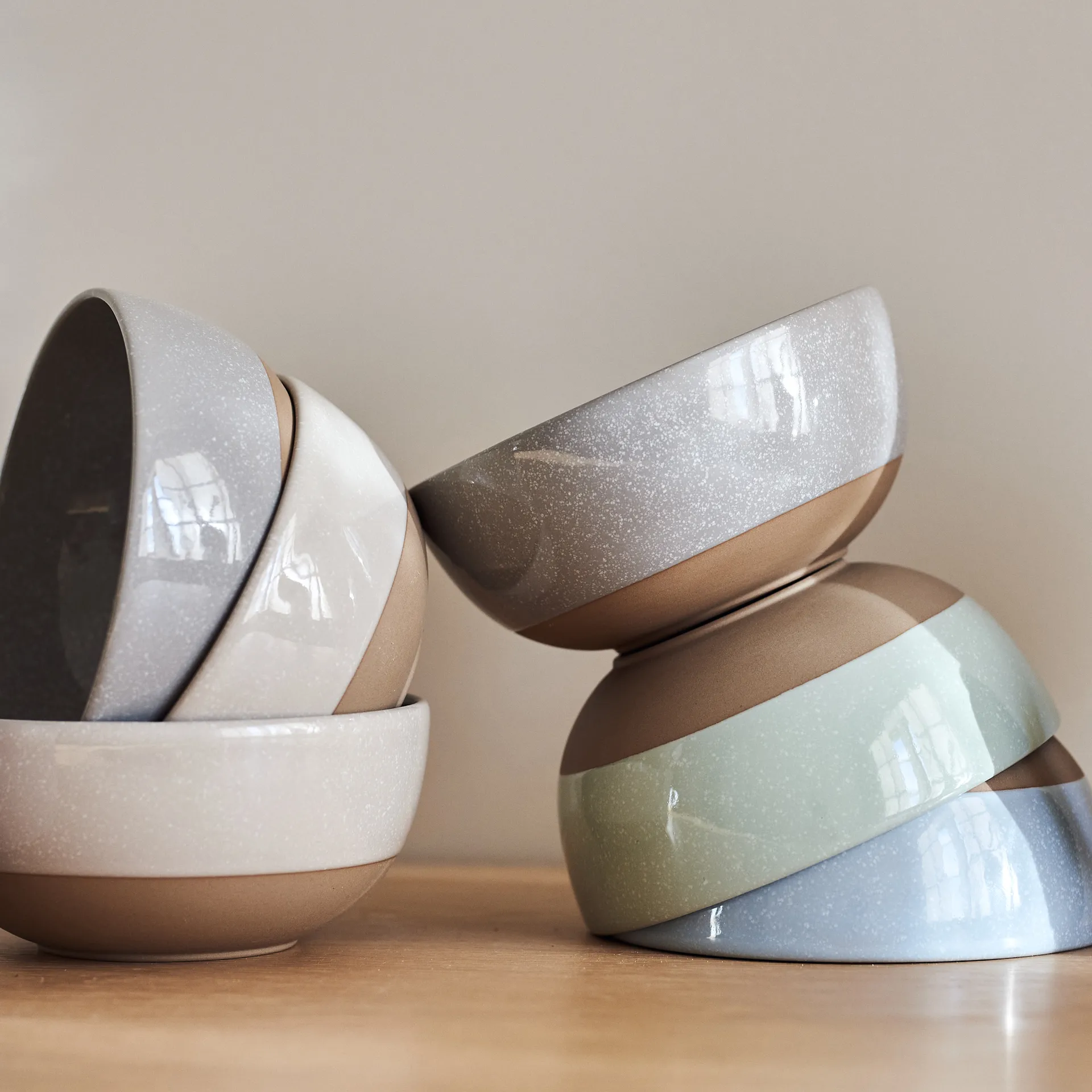 Bol Fossil 60 cl, Bleu Scandi Living