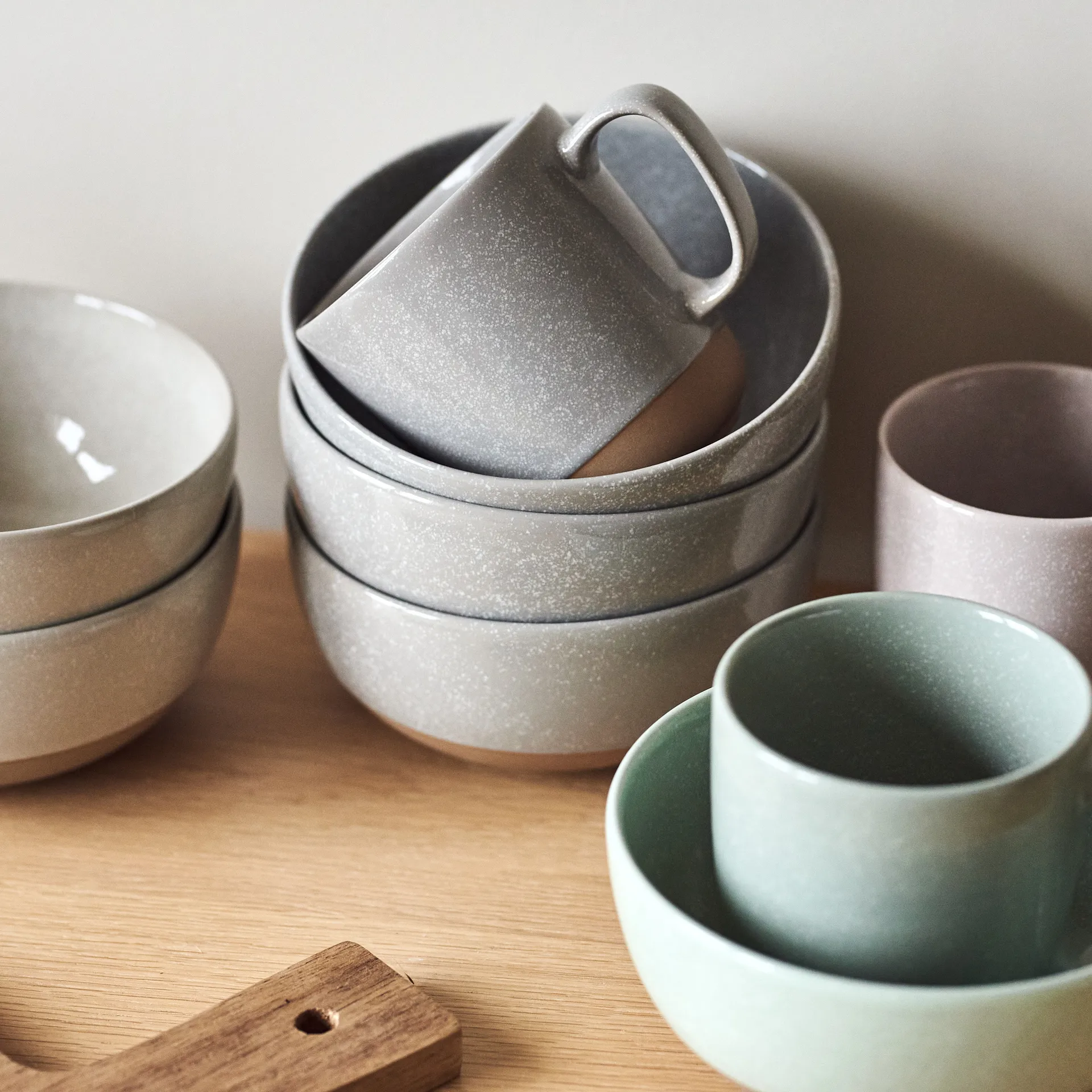 Bol Fossil 60 cl, Vert Scandi Living