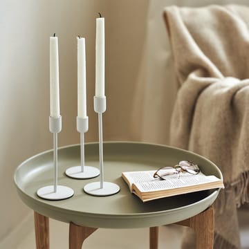 Bougeoir Arctic 14 cm - Blanc - Scandi Living