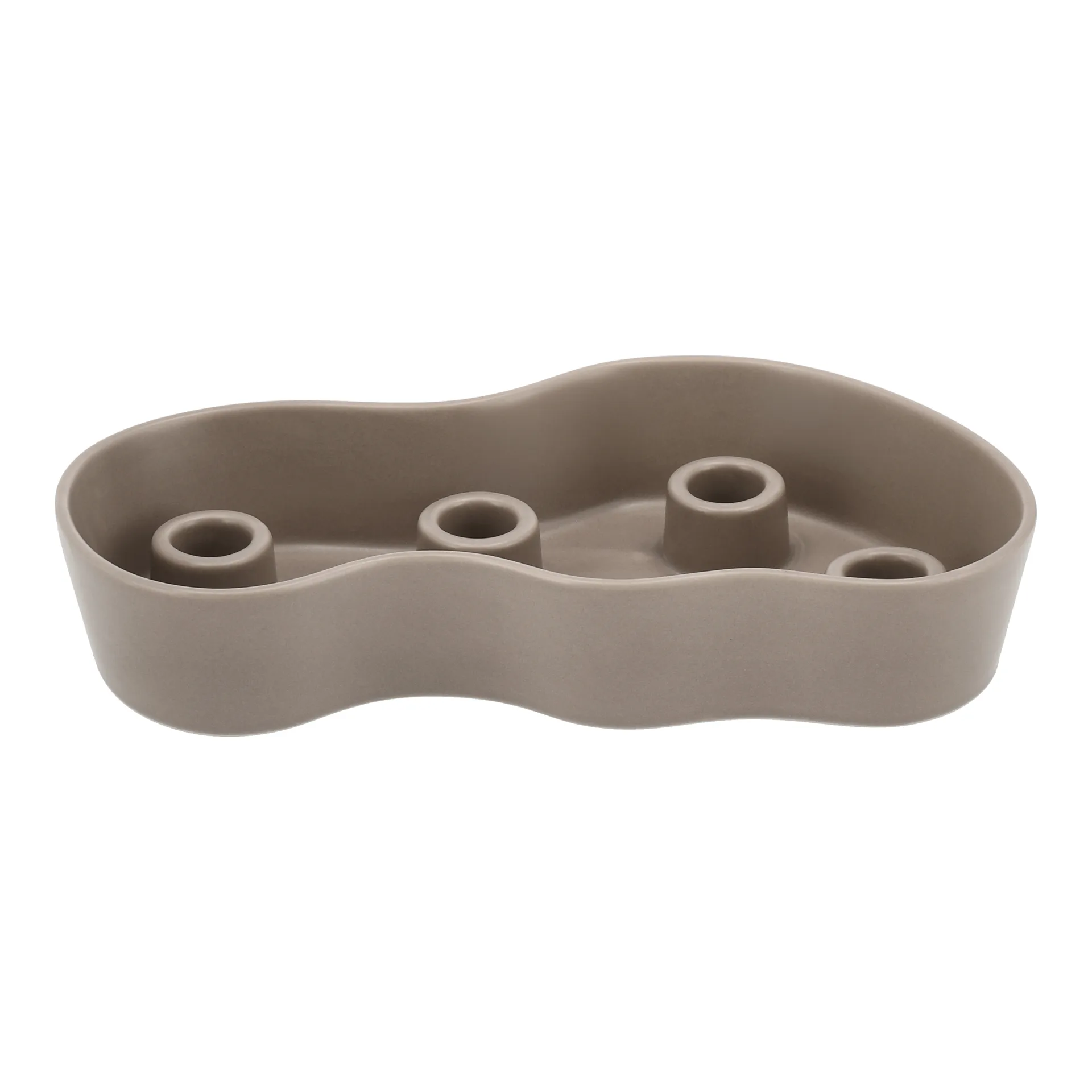 Scandi Living Bougeoir de l’Avent Ember Taupe, ,3 cm