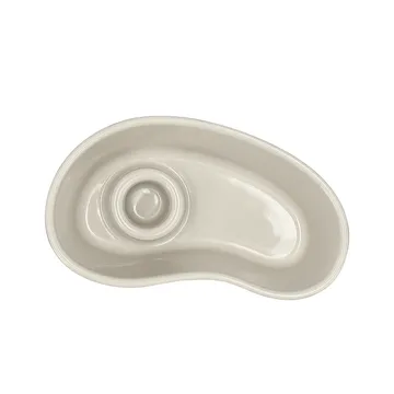 Bougeoir Ember - Rouge-blanc, 8x14 cm - Scandi Living