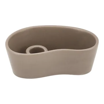 Bougeoir Ember - Taupe, 8x14 cm - Scandi Living