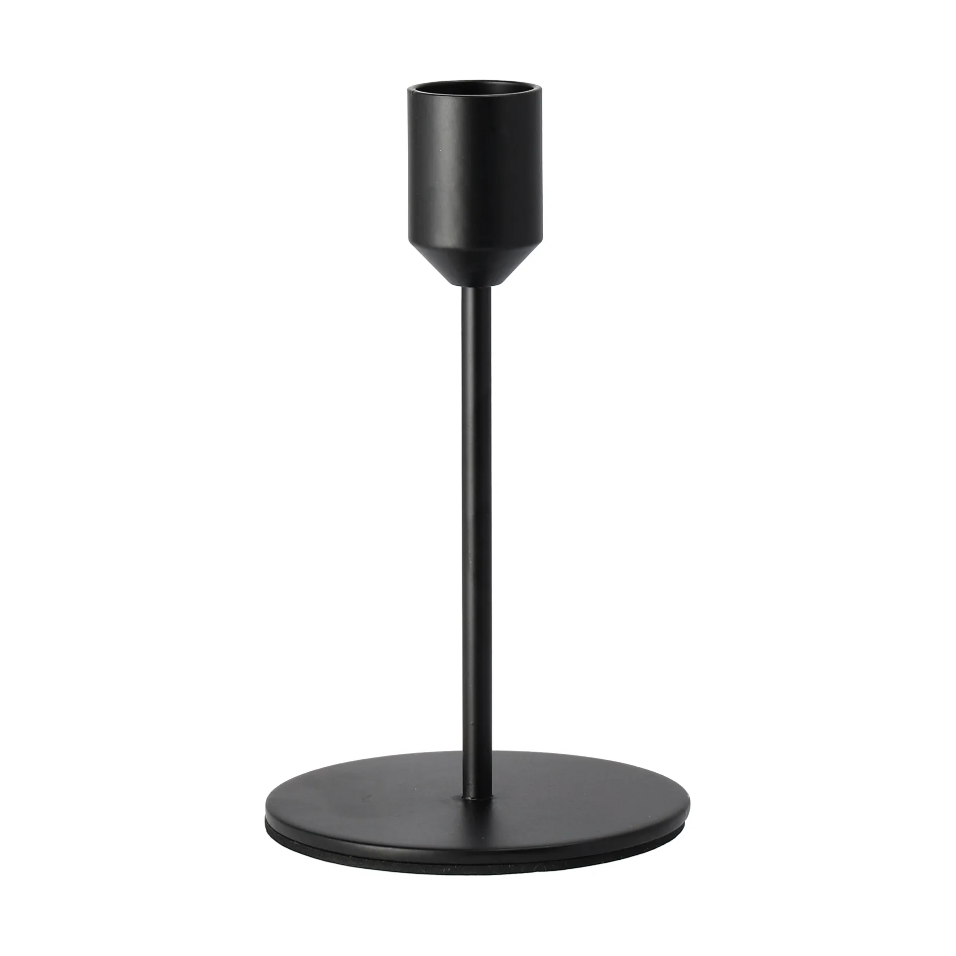 Bougeoir Glare 14 cm, Noir Scandi Living