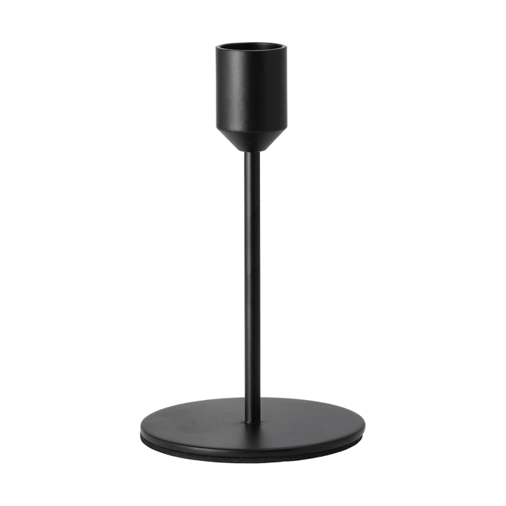 Bougeoir Glare 14 cm - Noir - Scandi Living