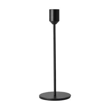 Bougeoir Glare 22 cm - Noir - Scandi Living