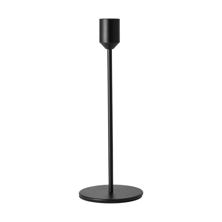 Bougeoir Glare 22 cm - Noir - Scandi Living