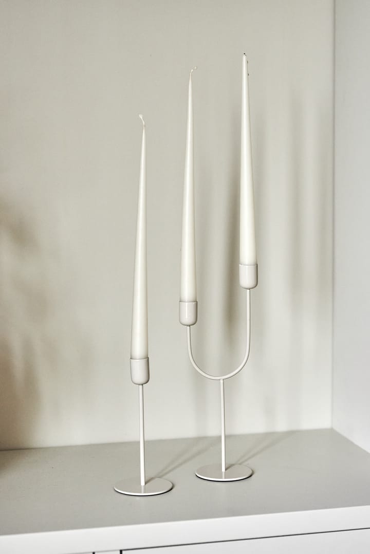 Bougeoir Norden, Blanc Scandi Living