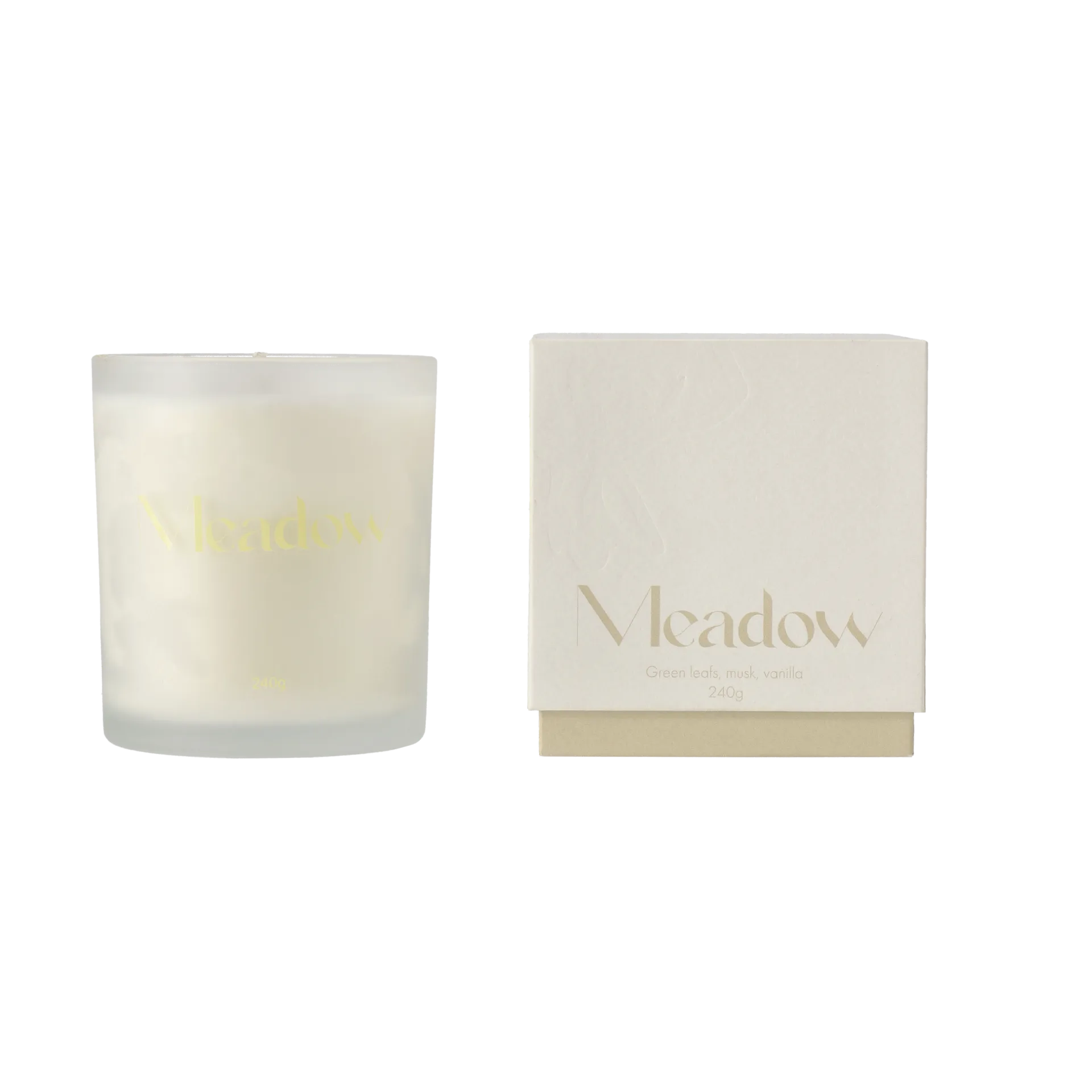 Bougie parfumée Meadow, 240 g Scandi Living
