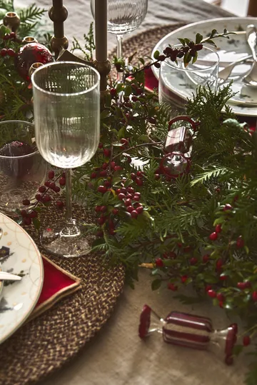 Boule de Noël Bonbons, 6-pack - Rouge - Scandi Living