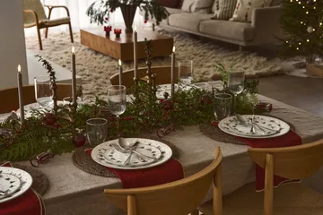 Boule de Noël Bonbons, 6-pack - Rouge - Scandi Living