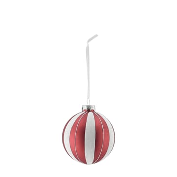 Boule de Noël Tradition lot de 6 - Rouge/blanc - Scandi Living